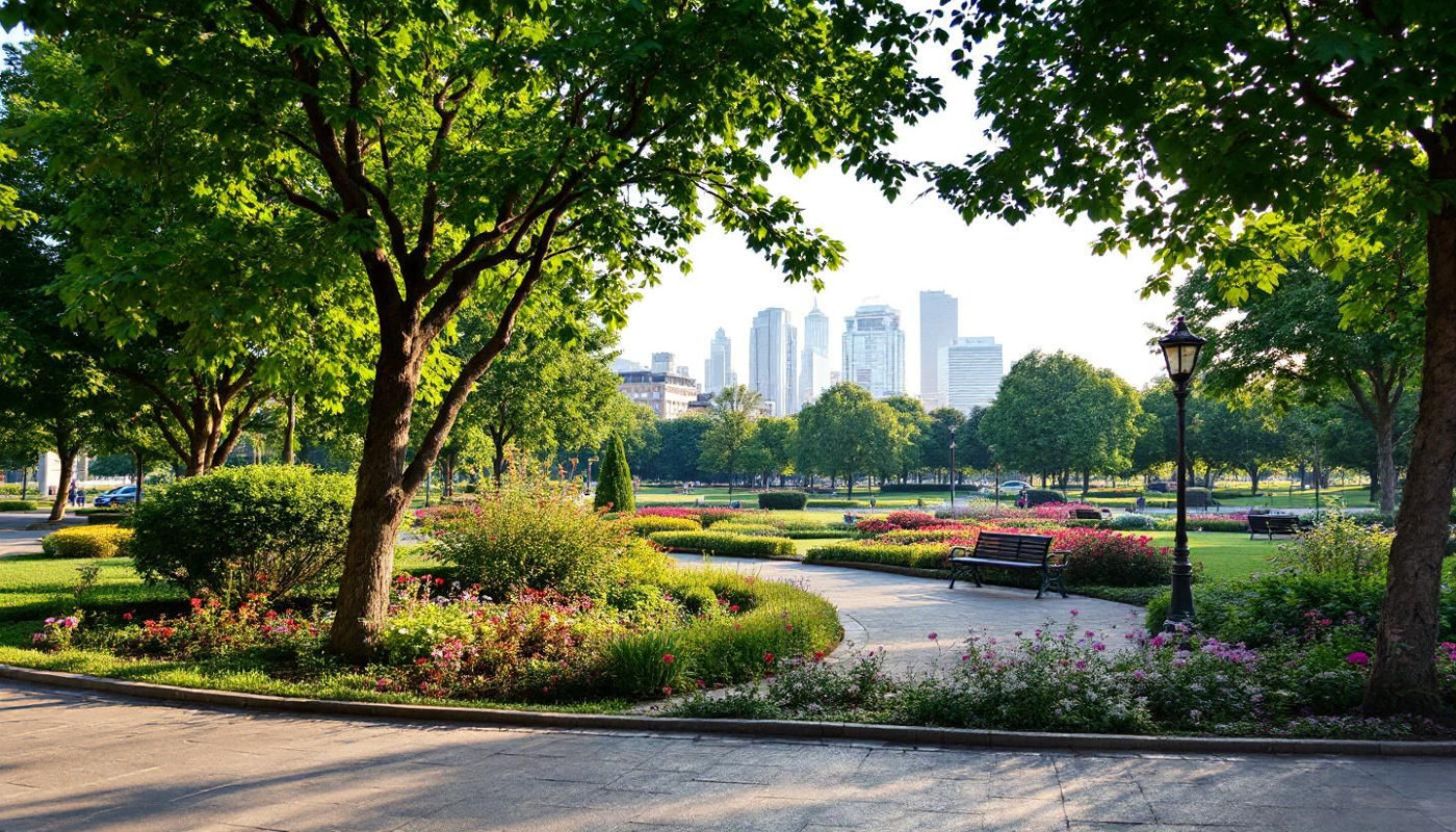 Évolution des espaces verts urbains : havres de paix en ville